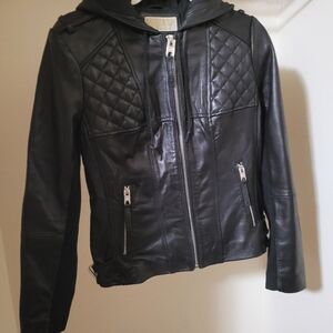 Michael Kors leather jacket